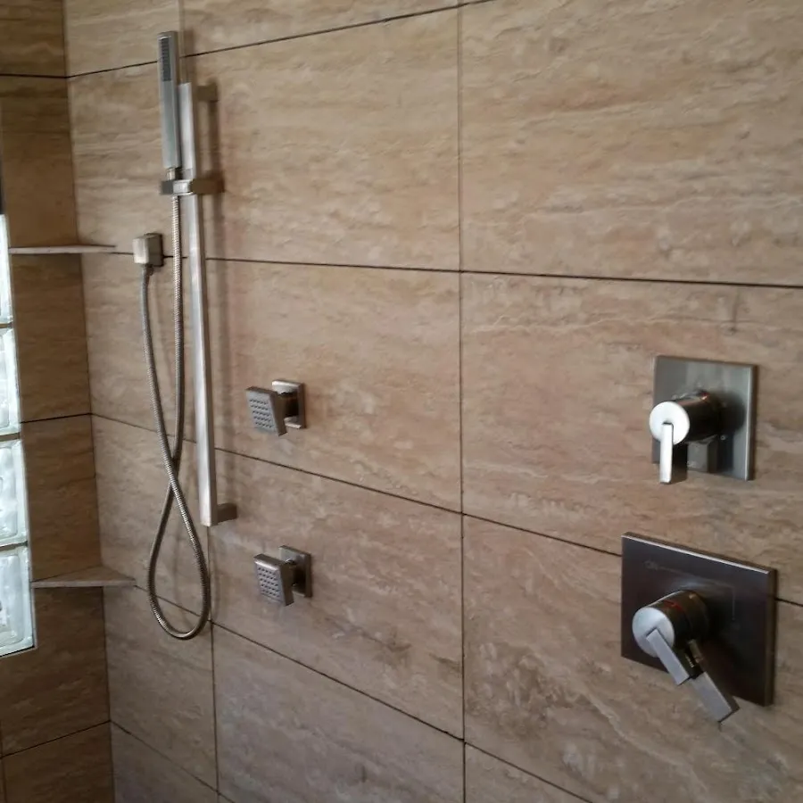 Shower fixture installation for Gas Line Repair in Howland Center